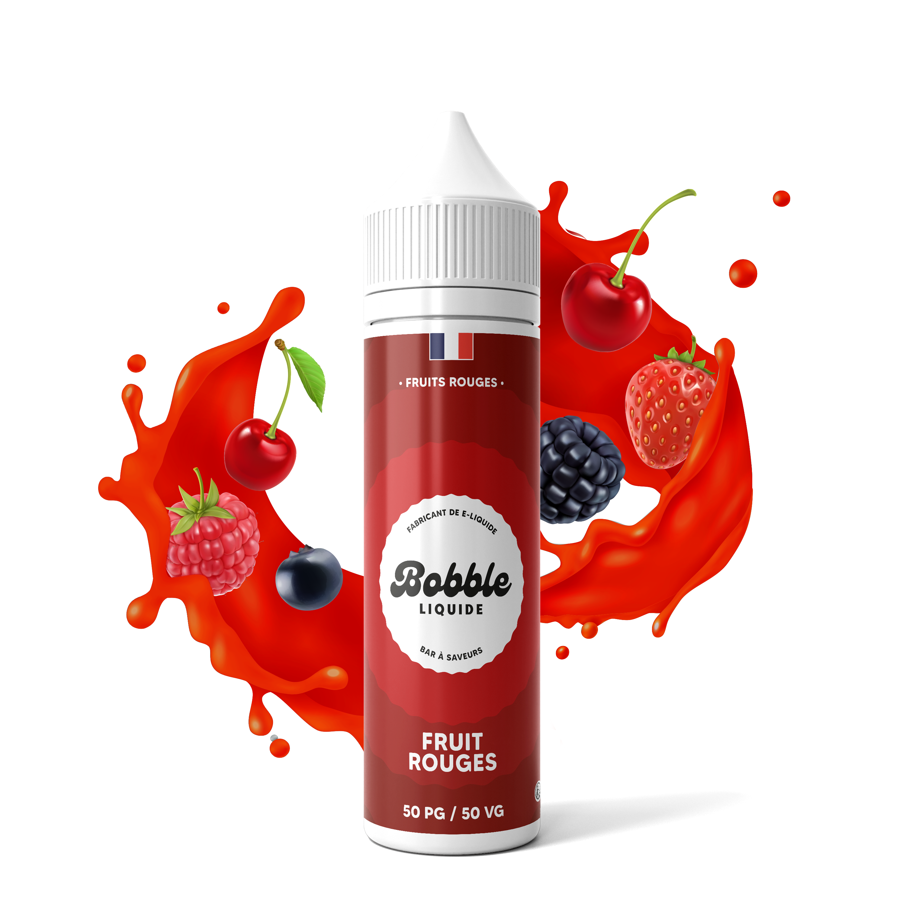 E-liquide fruits rouges popandvape