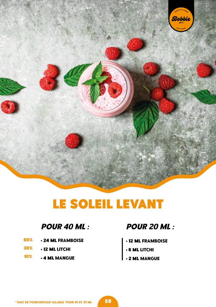 le soleil levant E-liquide popandvape