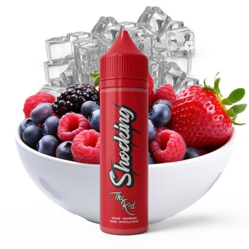 E-Liquide shocking the red popandvape